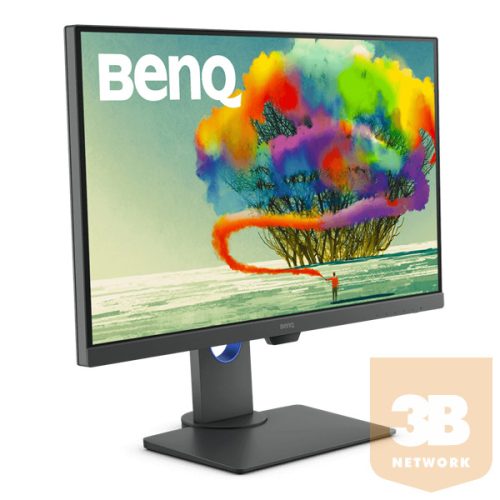 BenQ Monitor 27" - PD2700U (IPS, 16:9, 3840x2160, 4ms, 350cd/m2, HDMI, DP, mDP, USB, Speaker, Pivot, mag.áll., VESA)