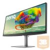 BenQ monitor 34" - PD3420Q (IPS, 16:9, 3440x1440, DP, HDMI, USB) HDR400, Speaker, HAS, Pivot