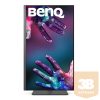 BenQ Monitor 31,5" - PD3205U (IPS, 16:9, 3840x2160, 5ms, 350cd/m2, HDMI, DP, USB, Speaker, Pivot, mag.áll.)