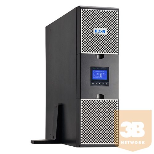 EATON szünetmentes 2200VA - 9PX2200IRTBPD (4 Schuko kimenet, Online, LCD, USB, FPC, rack/torony, 3U)