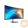 MSI PRO MP341CQ Ívelt Monitor 34" QHD, 3440x1440, 100Hz VA 21:9, 3000:1 CR, 300cd/m2, 4 ms, HDMI, DP, Fekete