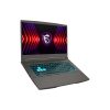 MSI Gaming NB Thin 15 B12UC-1460, 15.6" FHD 144Hz, i5-12450H, 8GB, 512GB M.2, RTX 3050 4GB, NOOS, Fekete