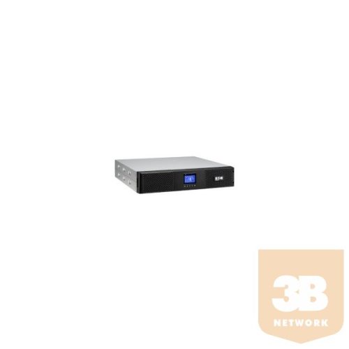 EATON szünetmentes 1000VA - 9SX1000IR (6x C13 kimenet, Online, LCD, USB, PFC, Rack2U)