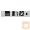 EATON szünetmentes 1000VA - 9SX1000IR (6x C13 kimenet, Online, LCD, USB, PFC, Rack2U)