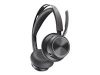 HP Poly Voyager Focus 2 USB-C-C Headset +USB-C/A Adapter