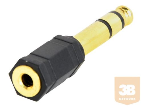 GEMBIRD A-6.35M-3.5F Gembird 6.35 mm to 3.5 mm audio adapter plug