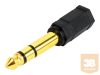 GEMBIRD A-6.35M-3.5F Gembird 6.35 mm to 3.5 mm audio adapter plug