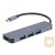 GEMBIRD A-CM-COMBO2-01 Multi Port Adapter USB Type C 2in1 HUB USB HDMI