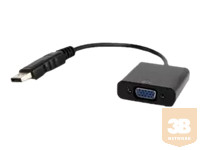 GEMBIRD A-DPM-VGAF-02 Gembird adapter displayport 1.1->VGA, on cable, black