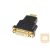 GEMBIRD A-HDMI-DVI-3 Gembird redukce HDMI(M) - DVI-D(F)(24+1) Single link, black
