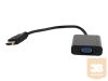 GEMBIRD A-HDMI-VGA-04 Gembird adapter HDMI-A(M) ->VGA (F), on cable, black