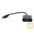 GEMBIRD A-HDMI-VGA-04 Gembird adapter HDMI-A(M) ->VGA (F), on cable, black