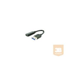   GEMBIRD A-USB3-AMCF-01 Gembird USB 3.1 AM to Type-C female adapter cable, 10 cm, black