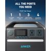 ANKER SOLIX Hordozható Akkumulátor PowerHouse 535, 512Wh - 500W, EU, fekete