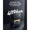 ANKER SOLIX Hordozható Akkumulátor Bővítő Egység F2000 PowerHouse 767-hez, 2048Wh - 2300W, EU, fekete