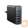 ANKER PowerPort 5 Hálózati Töltő, 5 port, 63W, USB-A Quick Charge 3.0, fekete - A2054L11