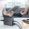 ANKER PowerPort 5 Hálózati Töltő, 5 port, 63W, USB-A Quick Charge 3.0, fekete - A2054L11