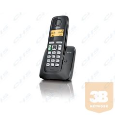   GIGASET ECO DECT Telefon A220A fekete Magyar menü, üzenetrögzítő