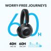 ANKER Vezeték Nélküli Fejhallgató, Soundcore Space One Pro, Összecsukható, Aktív Zajszűrő, jet black - A3062G11