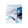 ANKER USB HUB, 322 5-in-1, USB-C Hub, 4K HDMI, 2xUSB-A, PD-IN 100W, USB-C 5Gbps, fekete - A8355H11