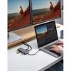 ANKER USB HUB, PowerExpend 8-in-1, USB-C Media Hub, 2xHDMI, 2xUSB3.0, Ethernet, SD/microSD kártyaolvasóval - A83800A