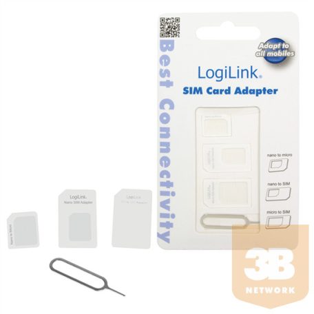 ADA LogiLink AA0047 Dual SIM-kártya adapter