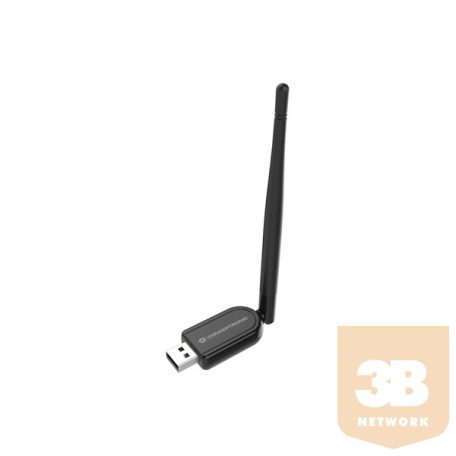 Conceptronic Bluetooth Adapter - ABBY07B (Bluetooth5.1, külső antenna, Távolság: 100m, fekete)