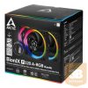 ARCTIC COOLING CPU hűtő BioniX P120 A-RGB, 12cm + Kontroller (3-PACK)