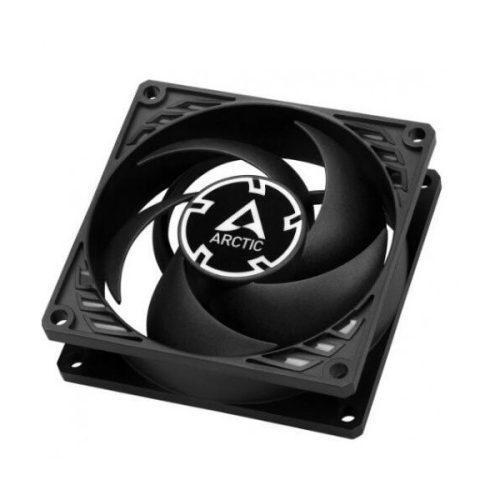 ARCTIC COOLING Rendszerhűtő Ventilátor P8 Slim PWM PST Fekete, 8cm