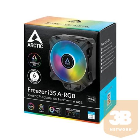 ARCTIC COOLING CPU hűtő Freezer i35 A-RGB Intel
