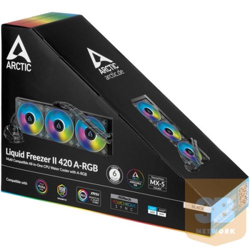 ARCTIC COOLING CPU hűtő Liquid Freezer 420 II A-RGB (vízhűtés), Univerzális