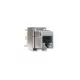 LANmark-5 Evo Snap-in Connector, Screened for solid wire, FTP