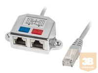 LANBERG AD-0026-S Lanberg Lan Splitter RJ45/2x RJ45 FTP