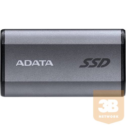 ADATA Külső SSD 500GB - SE880 (USB3.2 Type C, R/W: 2000/2000 MB/s, Szürke)