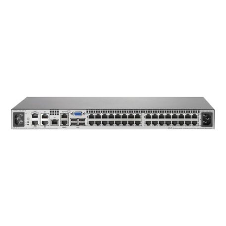 HPE KVM IP Konsole Switch 4x1Ex32 G2 wth Virtual Media and Common Access Card CAC