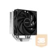 DeepCool CPU Cooler - AG400 (31,6 dB; max, 128,93 m3/h; 4pin csatlakozó, 4 db heatpipe, 12cm, PWM)