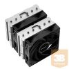 DeepCool CPU Cooler - AG620 (29,4 dB; max, 115,32 m3/h; 4pin csatlakozó, 6 db heatpipe, 12cm, PWM)