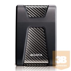   ADATA 2.5" HDD USB 3.1 1TB 5400rpm 8MB Portable Fekete, HD650 ütésálló