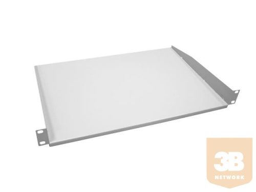 Lanberg polc 19'' rack szekrényhez 450/600//800mm (1U, 483x315mm, teherbírás 20k