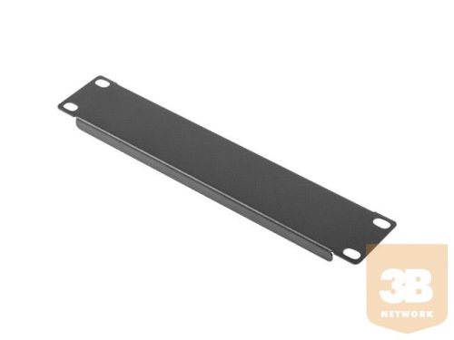 Lanberg blanking panel 10'', 1U, black