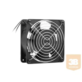   Lanberg ventilátor 230V 19'' fali szekrényekhez fekete