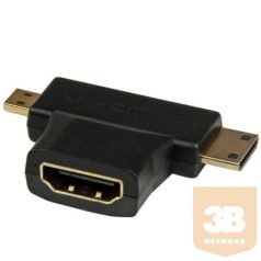 Adapter HDMI/miniHDMI/microHDMI