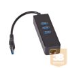 Akyga Hub USB 3.0 3-ports + RJ45 AK-AD-32