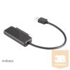 ADA Akasa USB3.1 kábel 2,5" SATA SSD ÉS HDD adapter - 20cm - AK-AU3-07BK