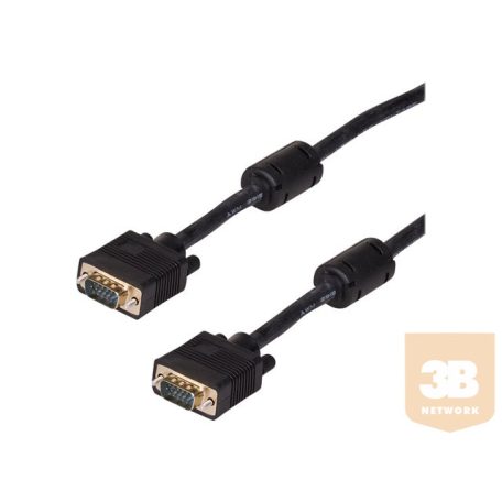 AKYGA VGA cable AK-AV-09 15pinM/15pinM 15m 2xferryte