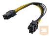 AKY AK-CA-07 Akyga Adapter PCI Express 6pin-F / 8pin-M 28cm AK-CA-07