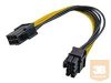 AKY AK-CA-07 Akyga Adapter PCI Express 6pin-F / 8pin-M 28cm AK-CA-07