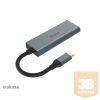 ADA Akasa USB Type-C 4in1 HUB - HDMI -  AK-CBCA19-18BK