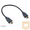 KAB Akasa HDMI 4K kábel - AK-CBHD25-30BK - 30 cm