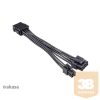 ADA Akasa 8-Pin to 8+4 pin adapter 15 cm - AK-CBPW22-15